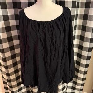 Ava & Viv Black Blouse